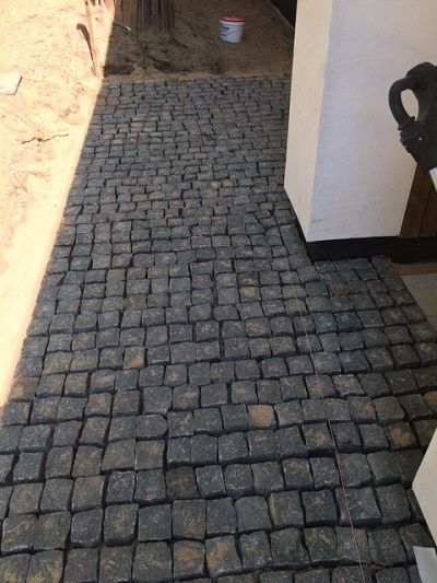 granīta bruģēšanas darbi